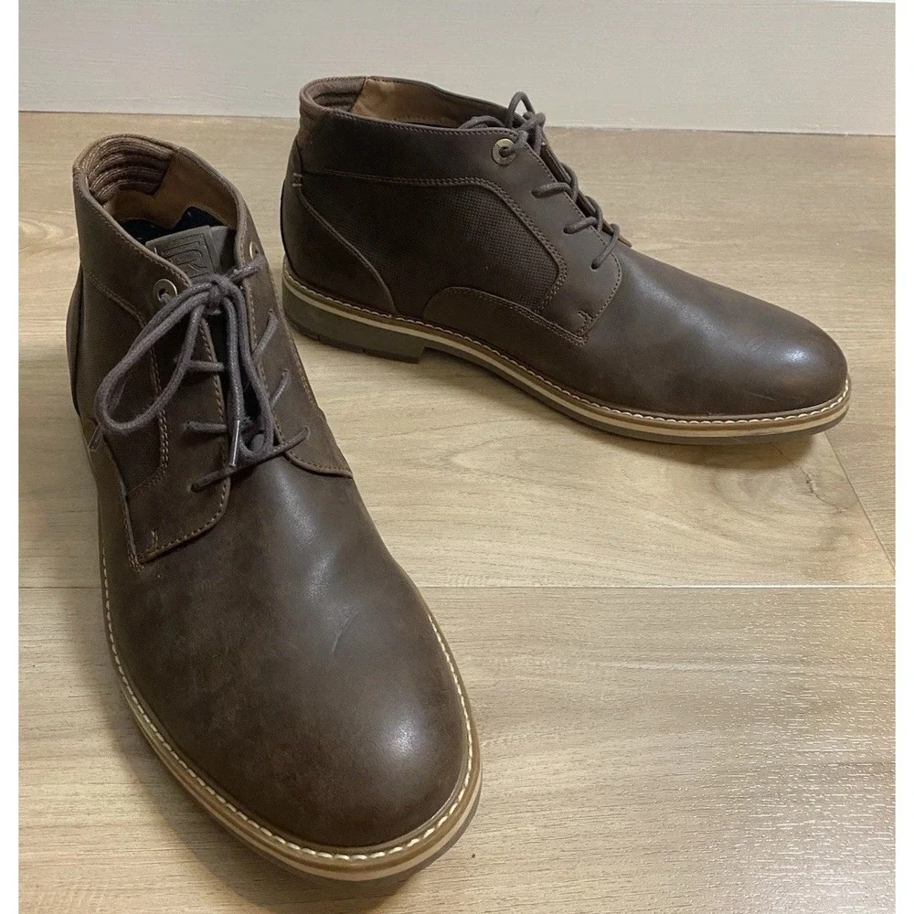 Rye by Hawker Rye Men's‎ Boots Brown Lace Up Chukka Boots US 10